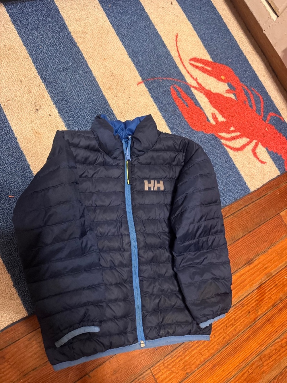 Helly Hansen 600 fill goose down Barrier Insulator Jacket size 5 kids which is